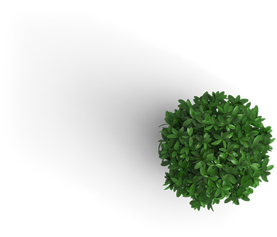 Decorative flower pot illustration